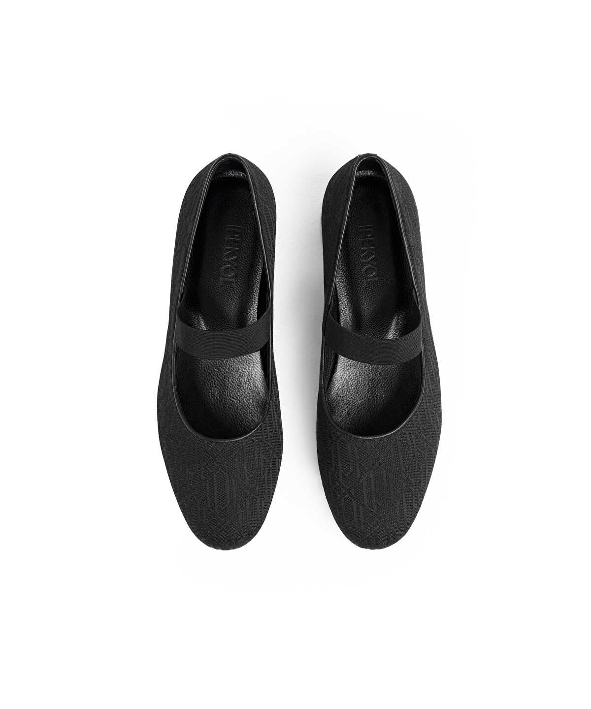 Monogram Jacquard Strappy Flats