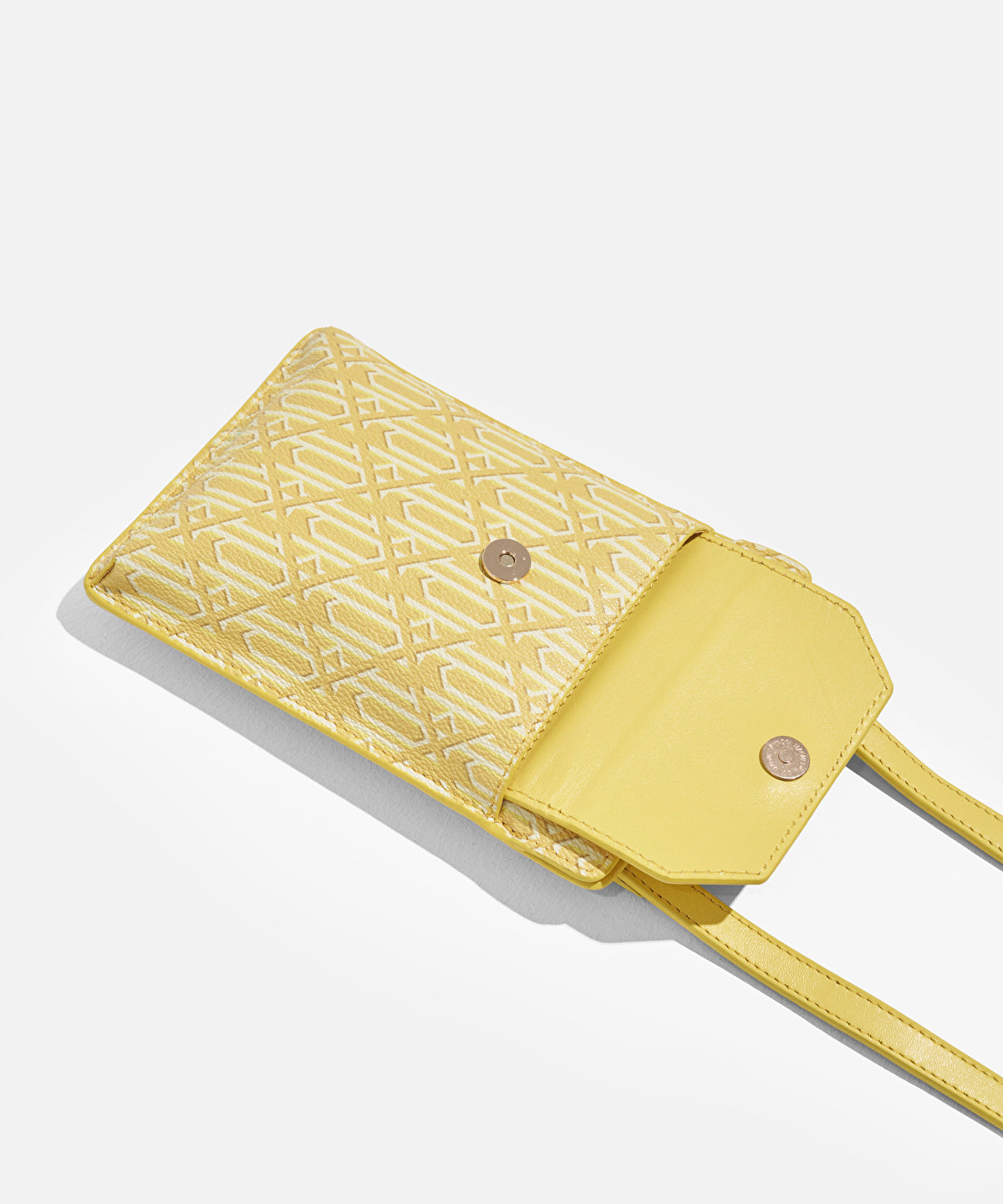 Monogram phone bag
