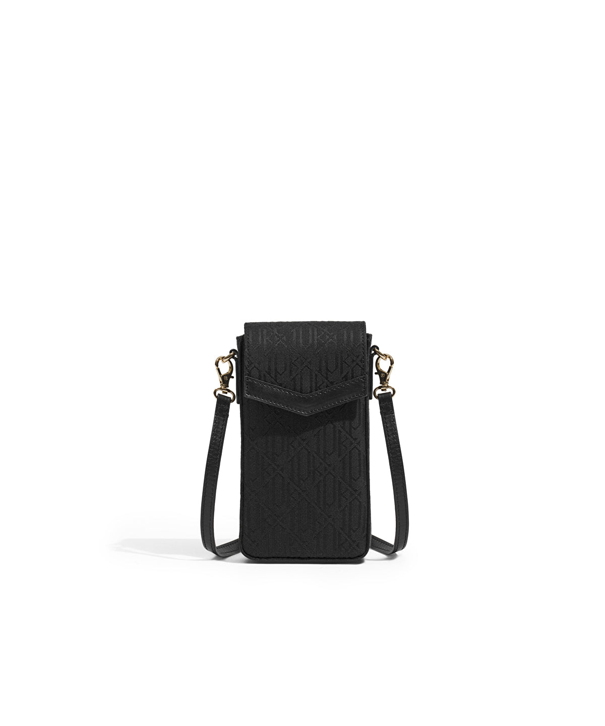 Monogram jacquard phone bag