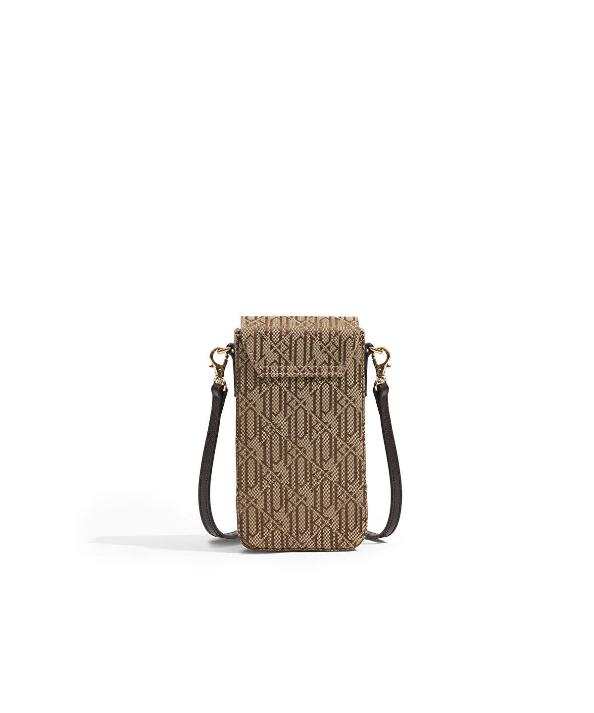 Monogram jacquard phone bag