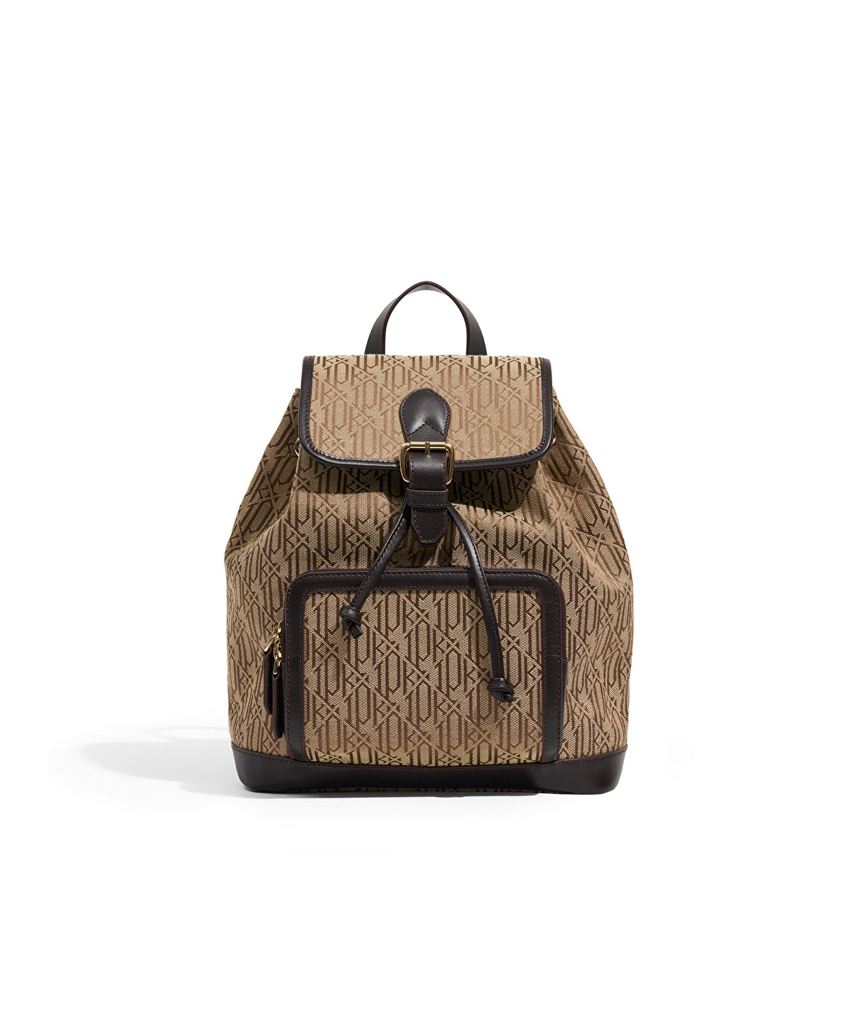 Monogram jacquard backpack