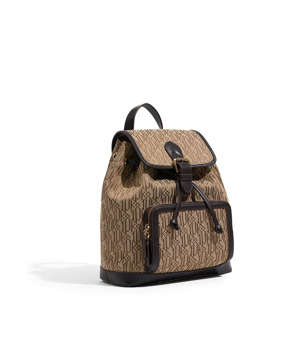 Monogram jacquard backpack