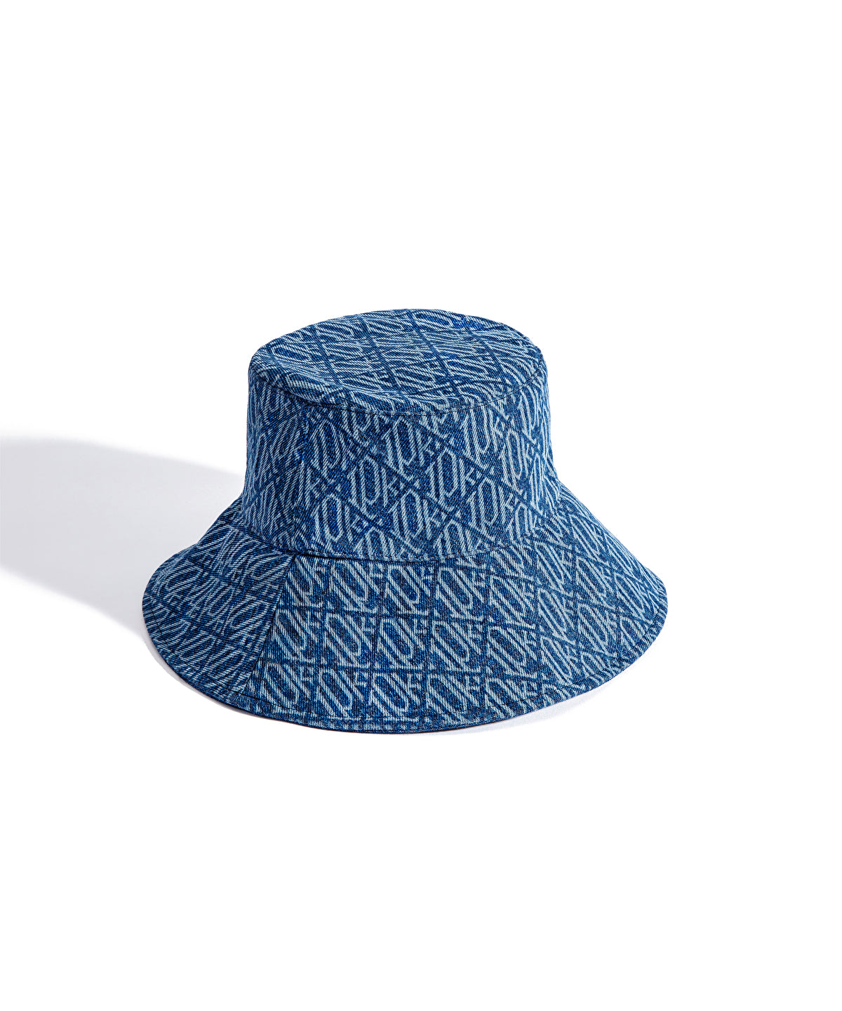 Zoomed Monogram Denim Bucket Hat