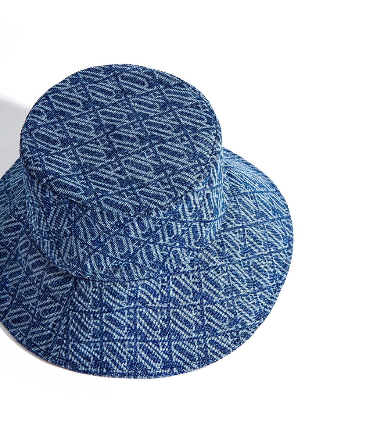 Zoomed Monogram Denim Bucket Hat