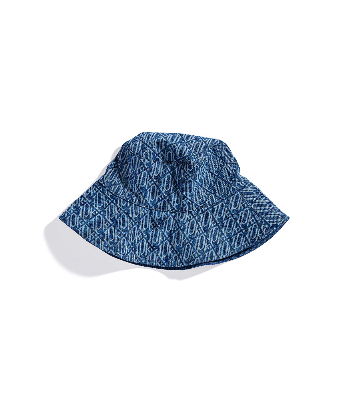 Zoomed Monogram Denim Bucket Hat