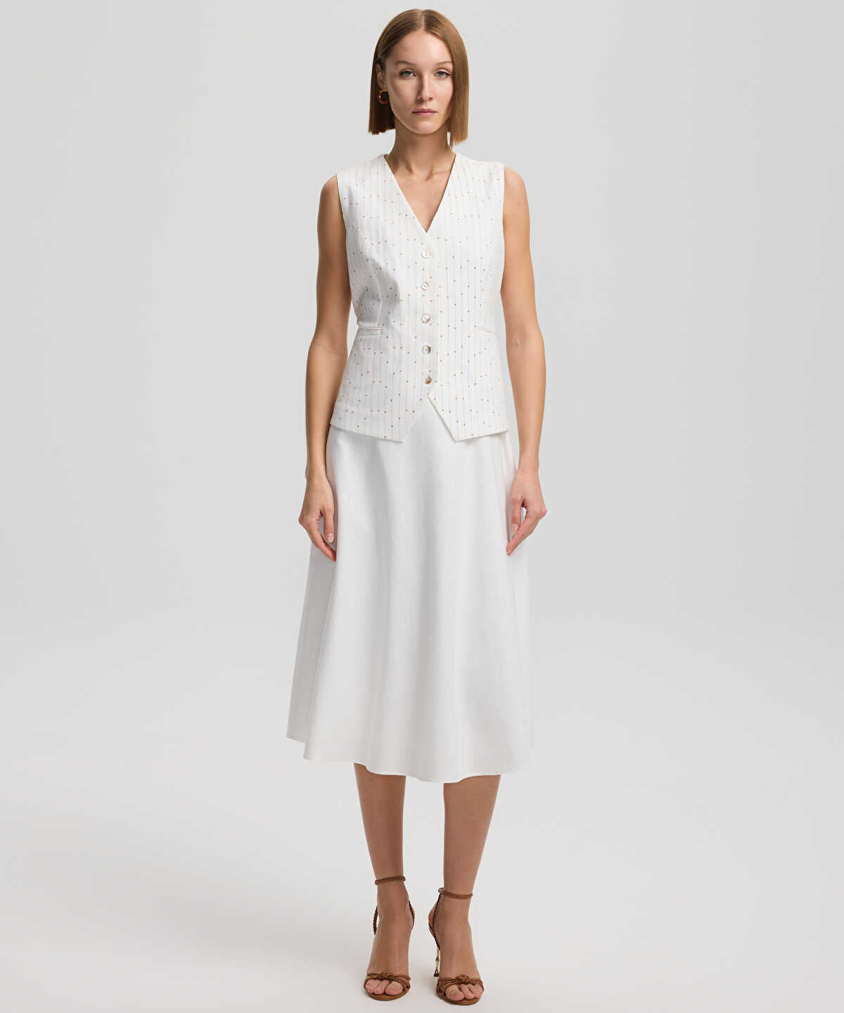 Layered Midi Dress
