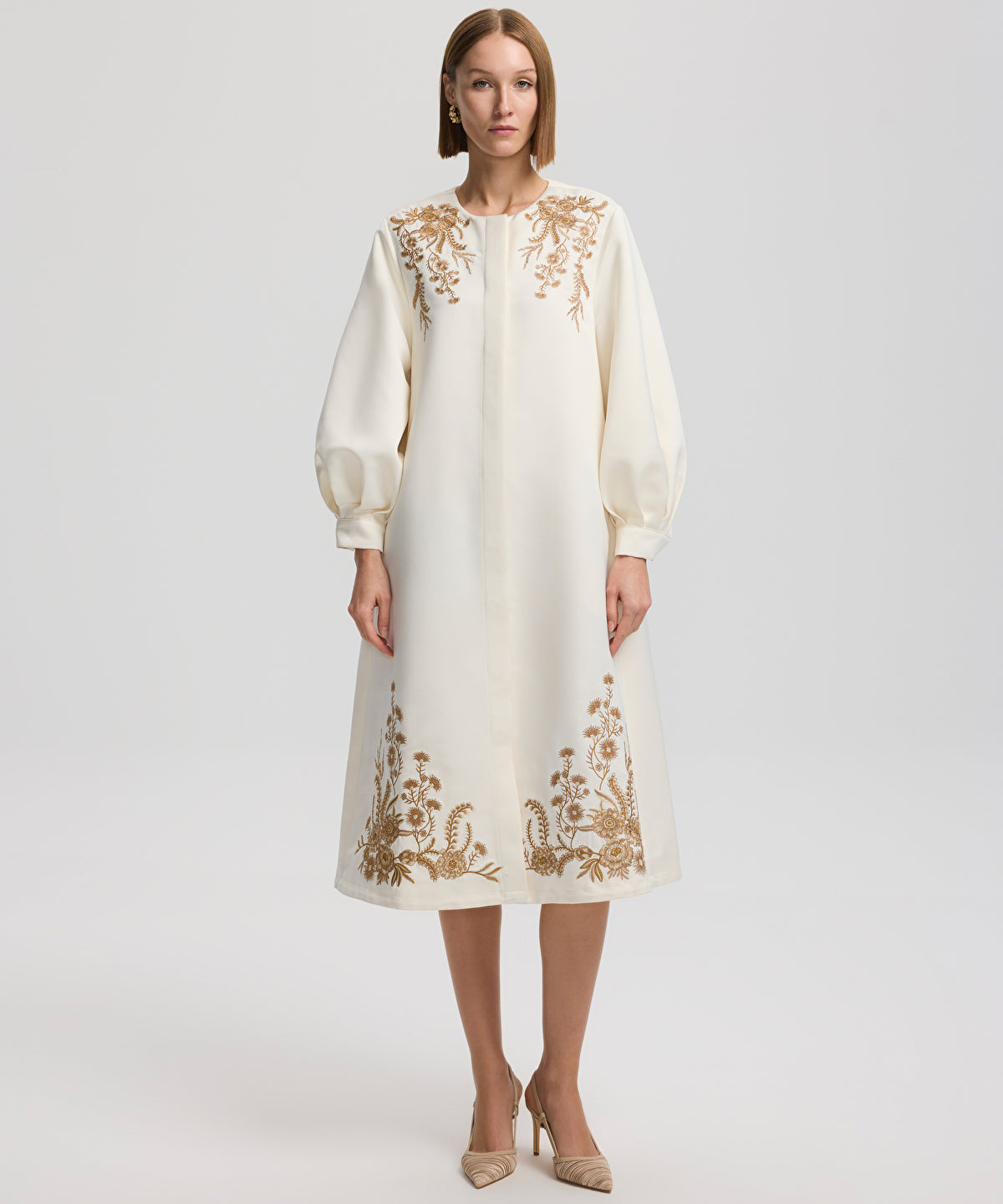 Embroidered dress
