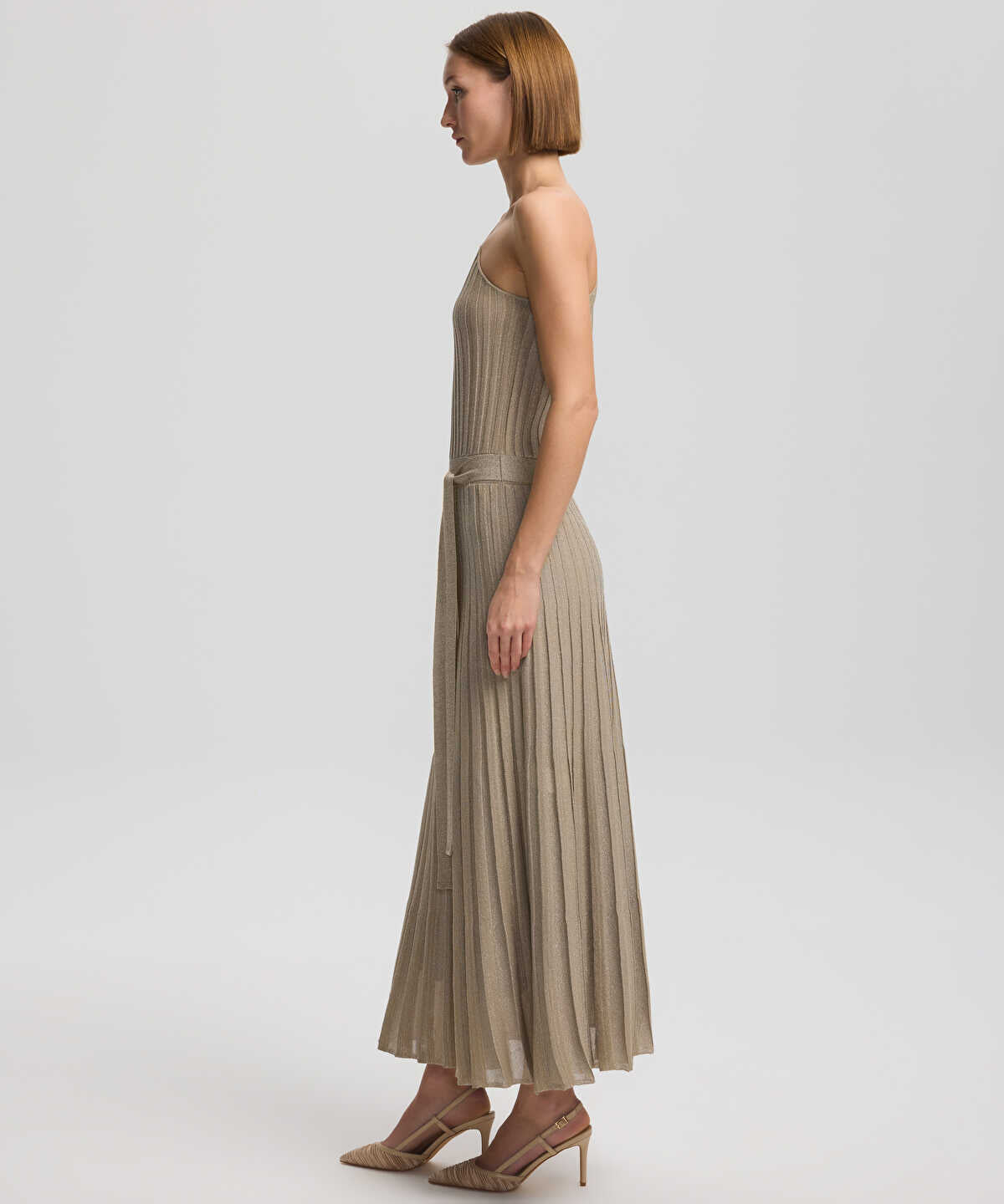 Asymmetric Knit Dress