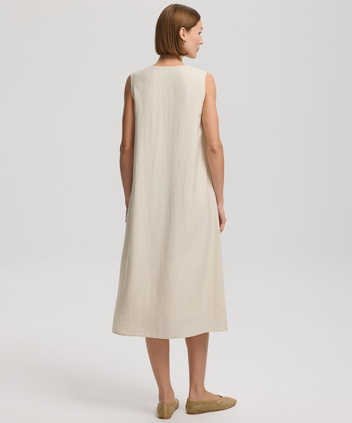 V-neck dress