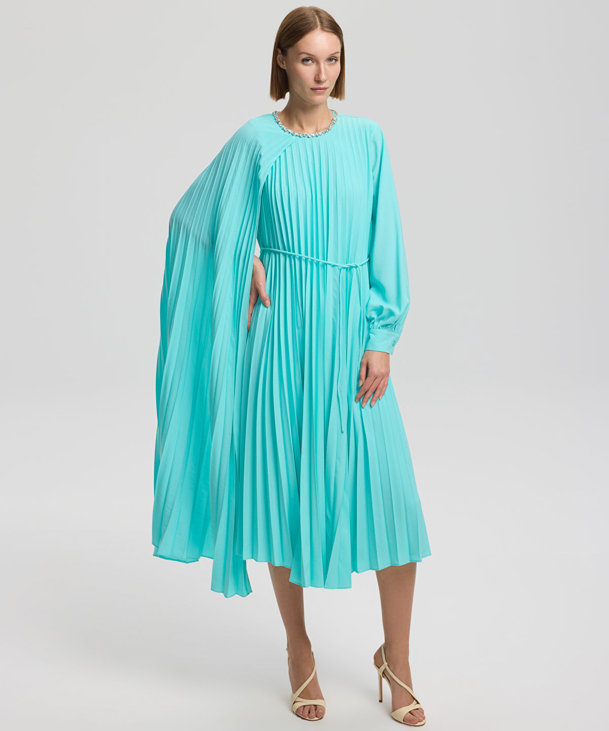 Pleated Dress