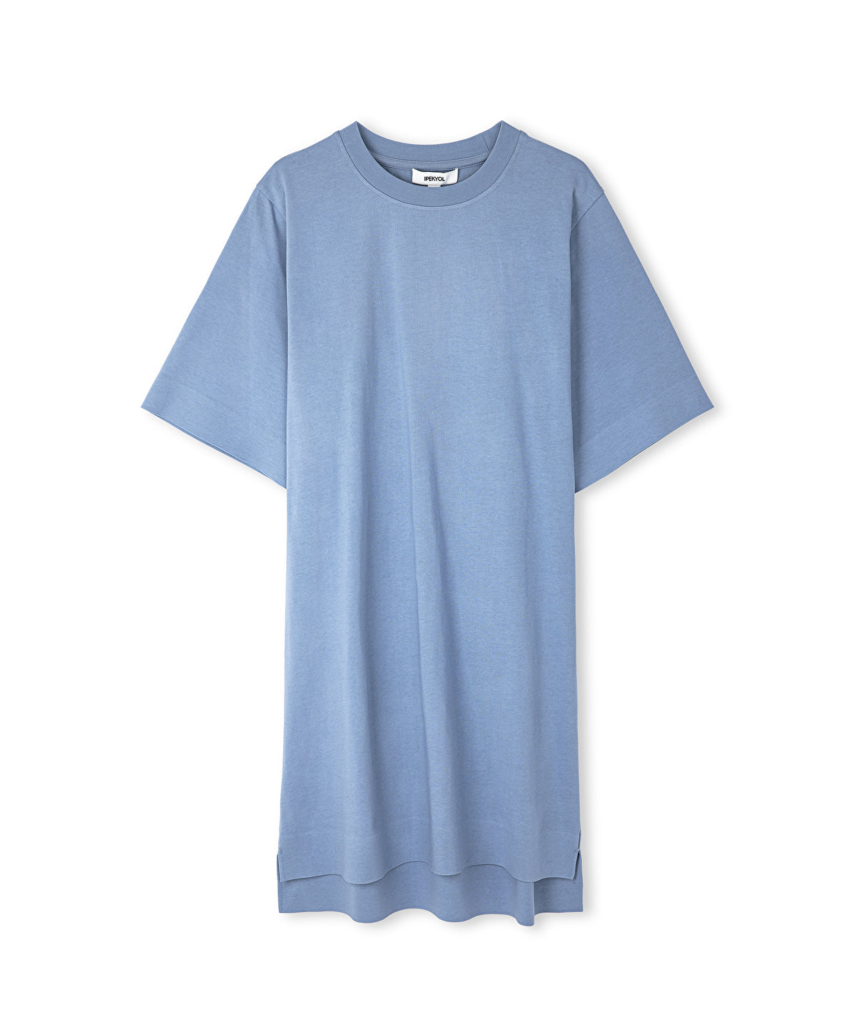 Relaxed fit combed cotton dress