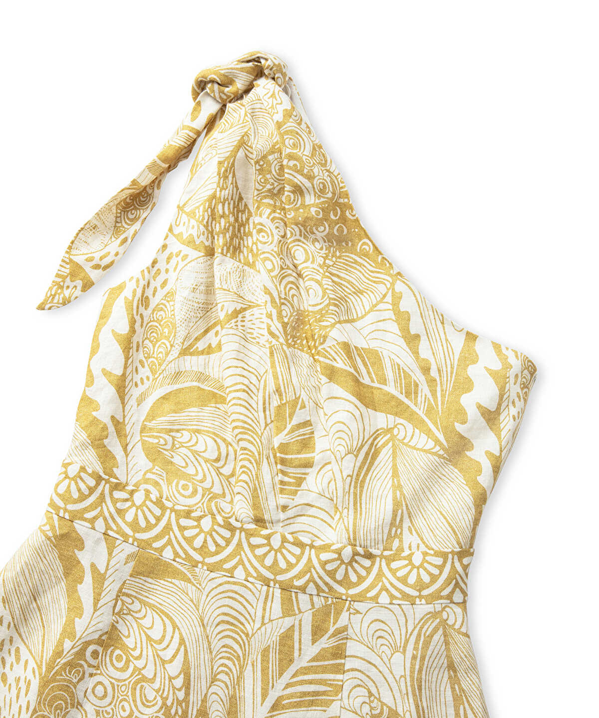 Asymmetric Linen Dress