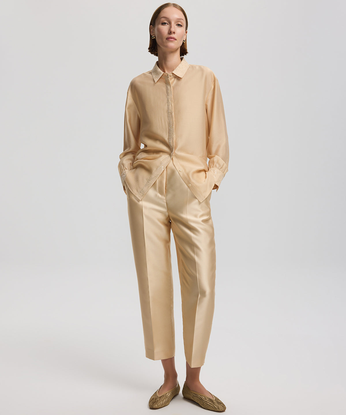 Cigarette trousers