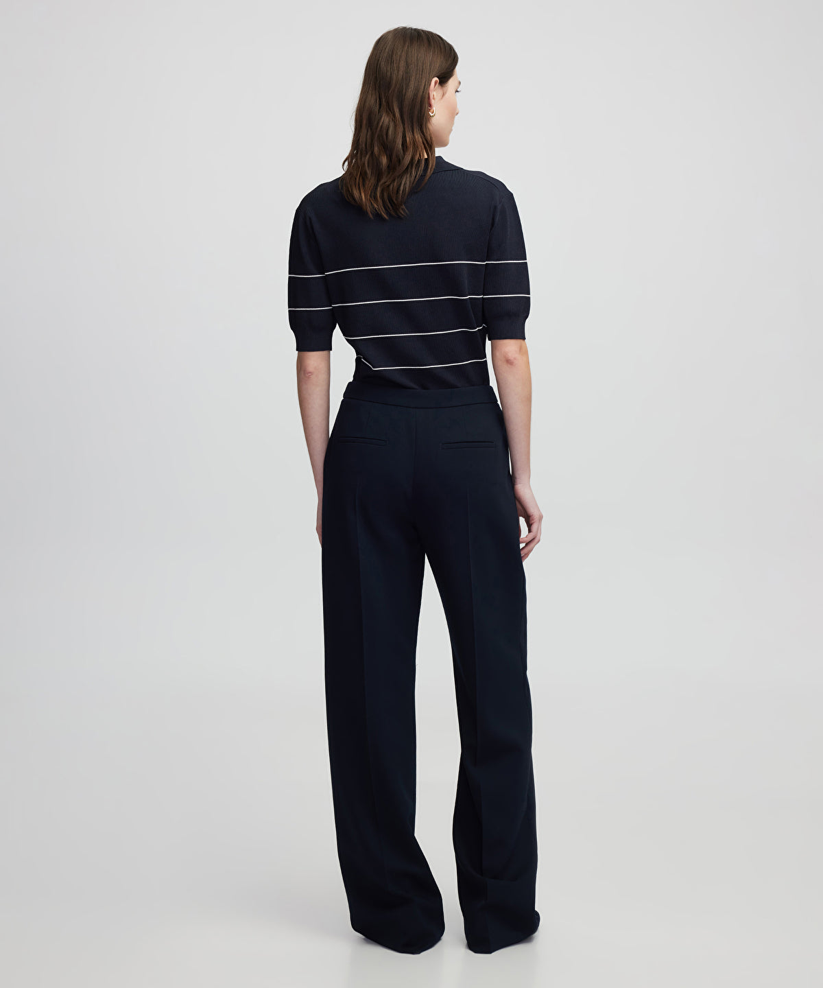 Straight Fit Trousers