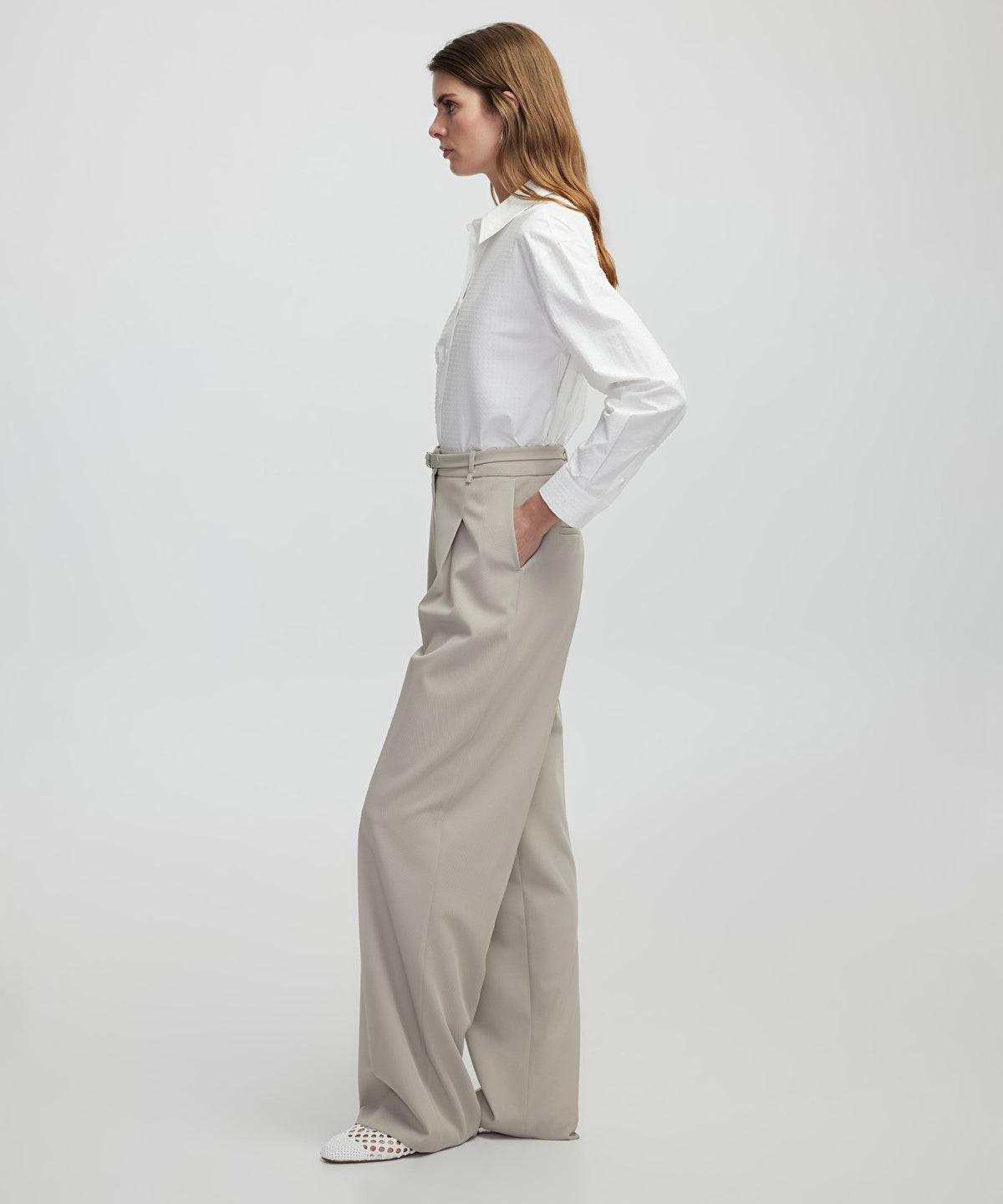 Belted Trousers