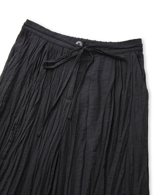 Crinkle-Effect Trousers