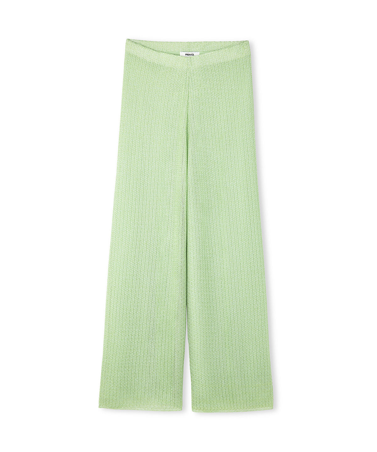 Wide-Leg Knit Trousers