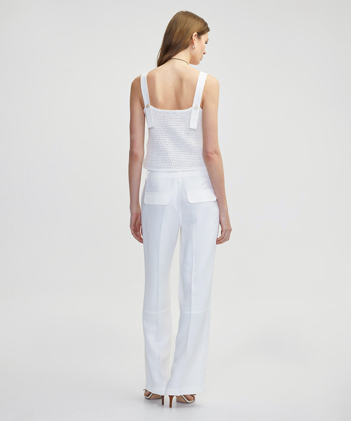 Straight-Leg Trousers