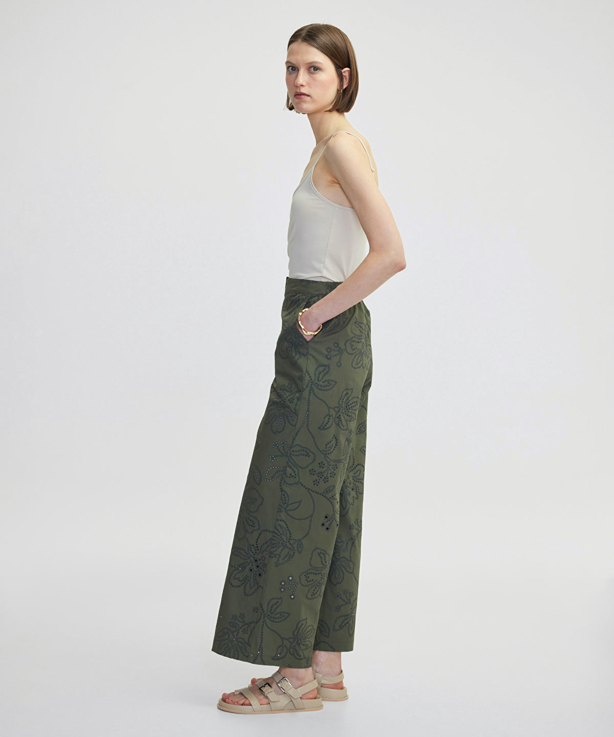 Broderie Anglaise Trousers