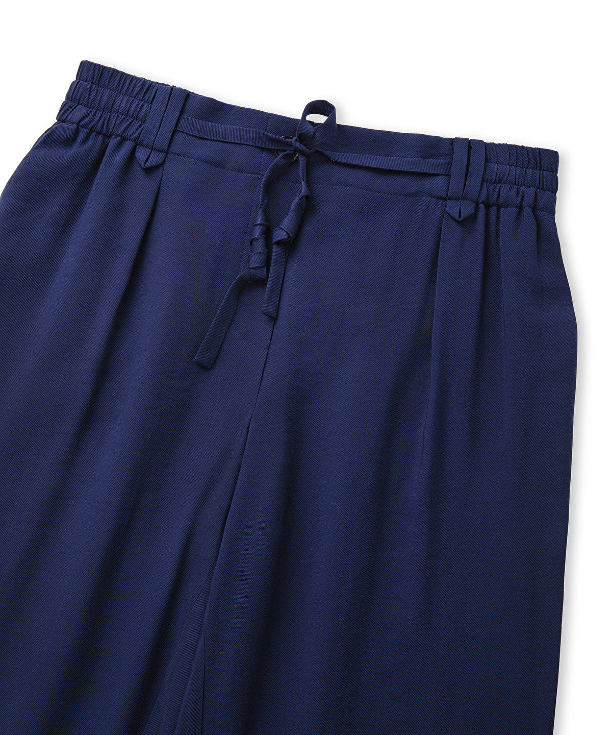 Carrot Fit Trousers With Drawstring