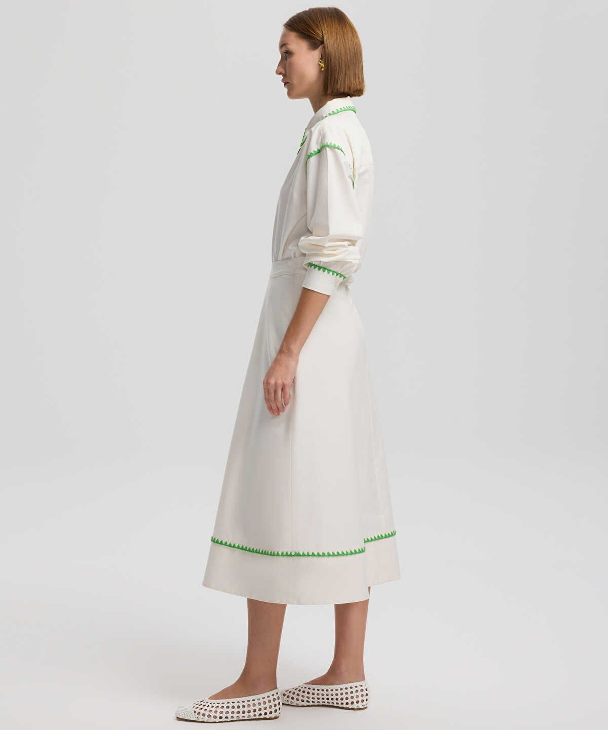 Embroidered Skirt
