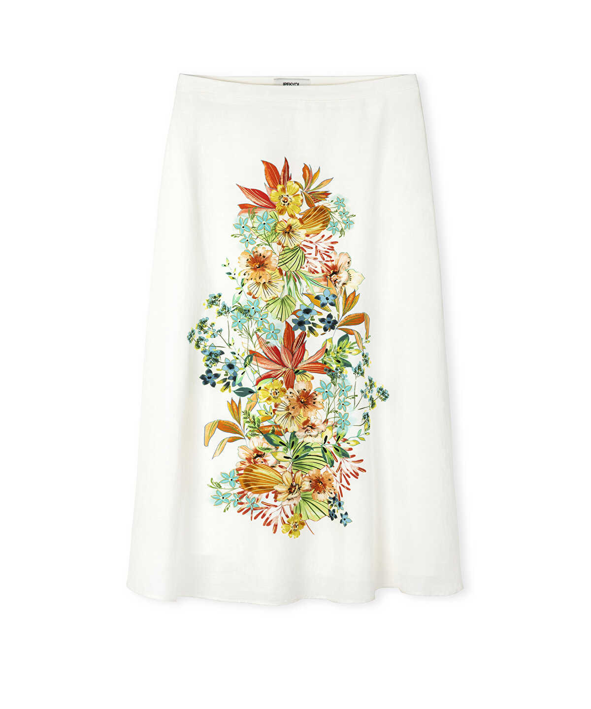Floral Print Skirt