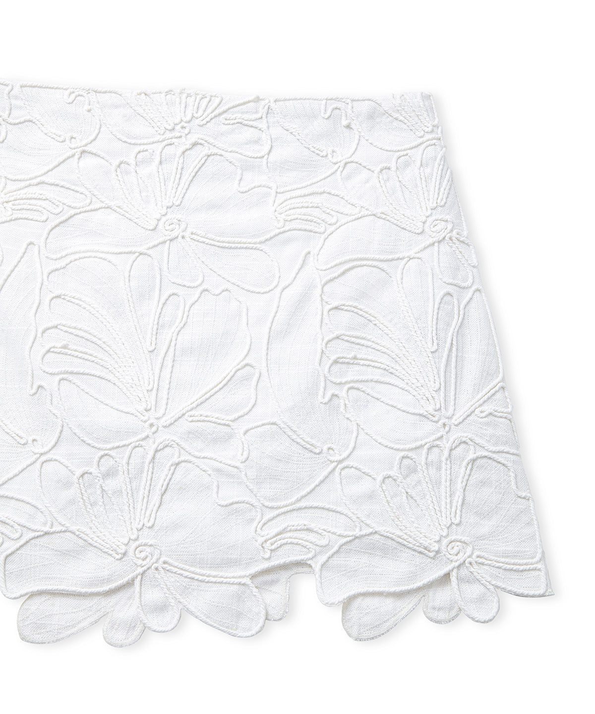Embroidered Mini Skirt
