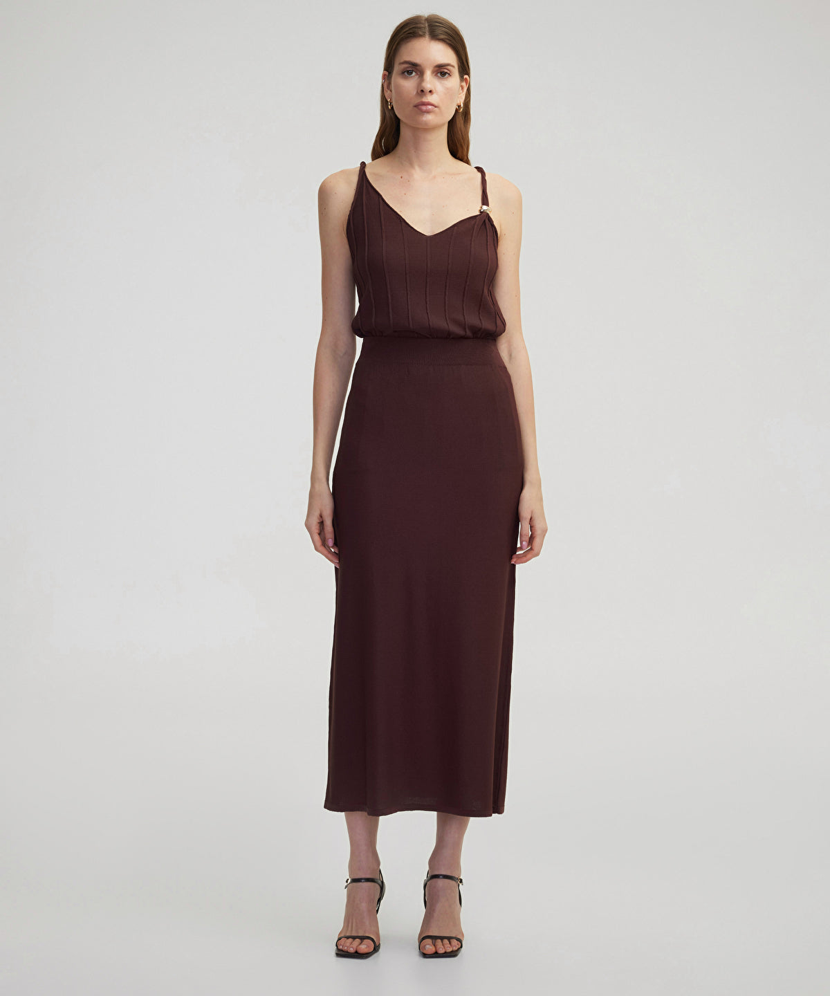 Knit Midi Skirt