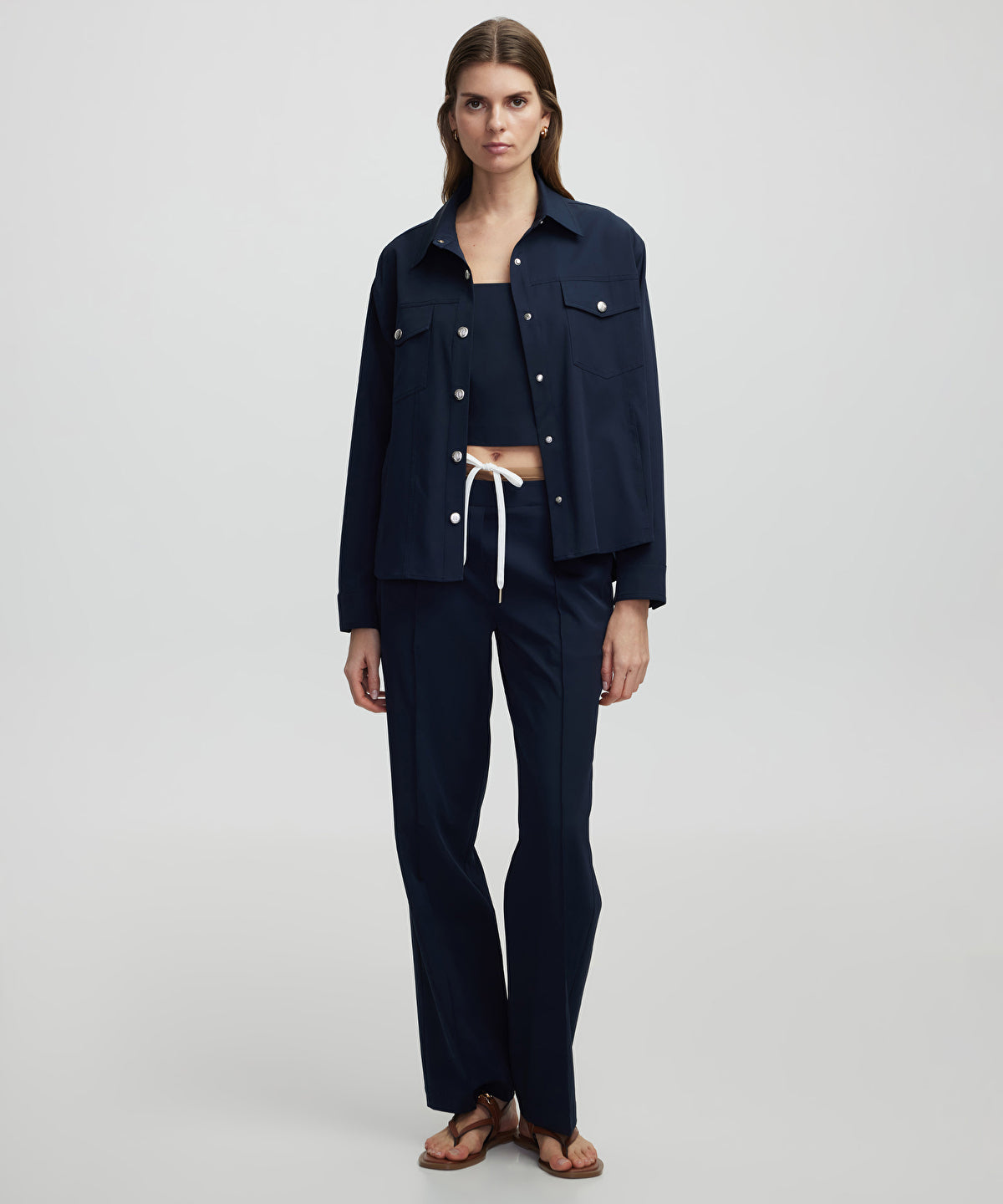 Jacket With Snap Buttons