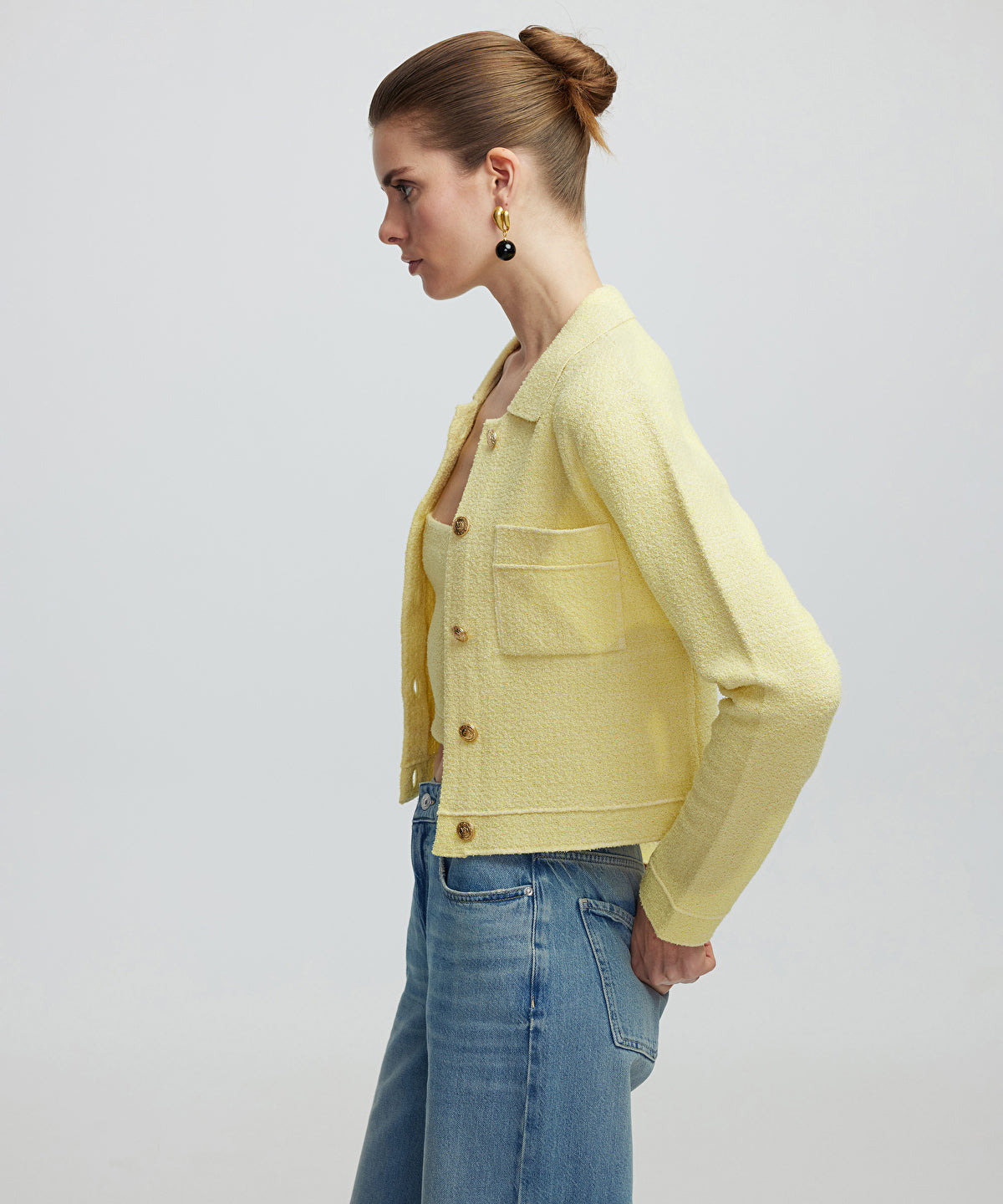 Knit cardigan