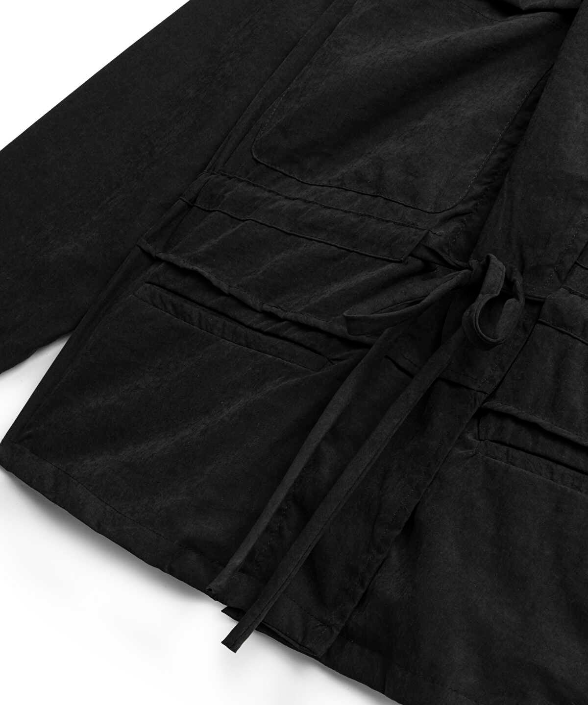 Adjustable Waist Unlined Jacket