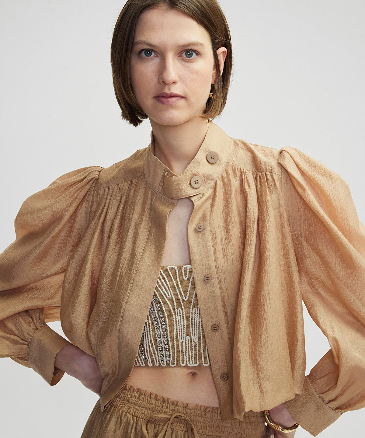 Puff Sleeve Jacket