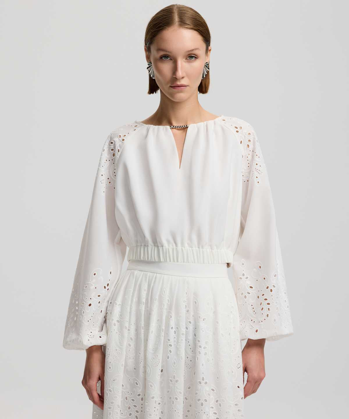 Broderie Anglaise Blouse
