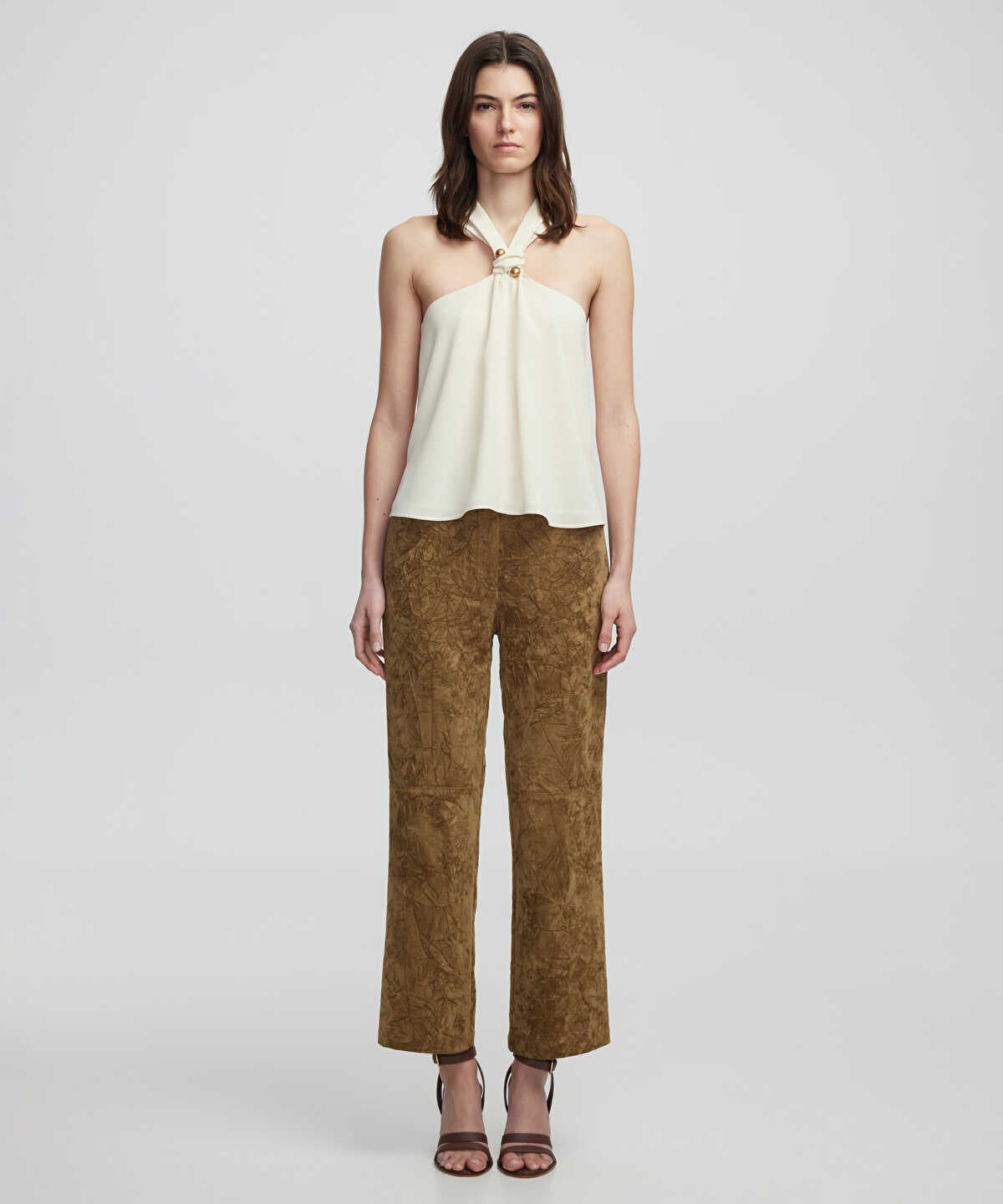 Blouse With Metal Accessories