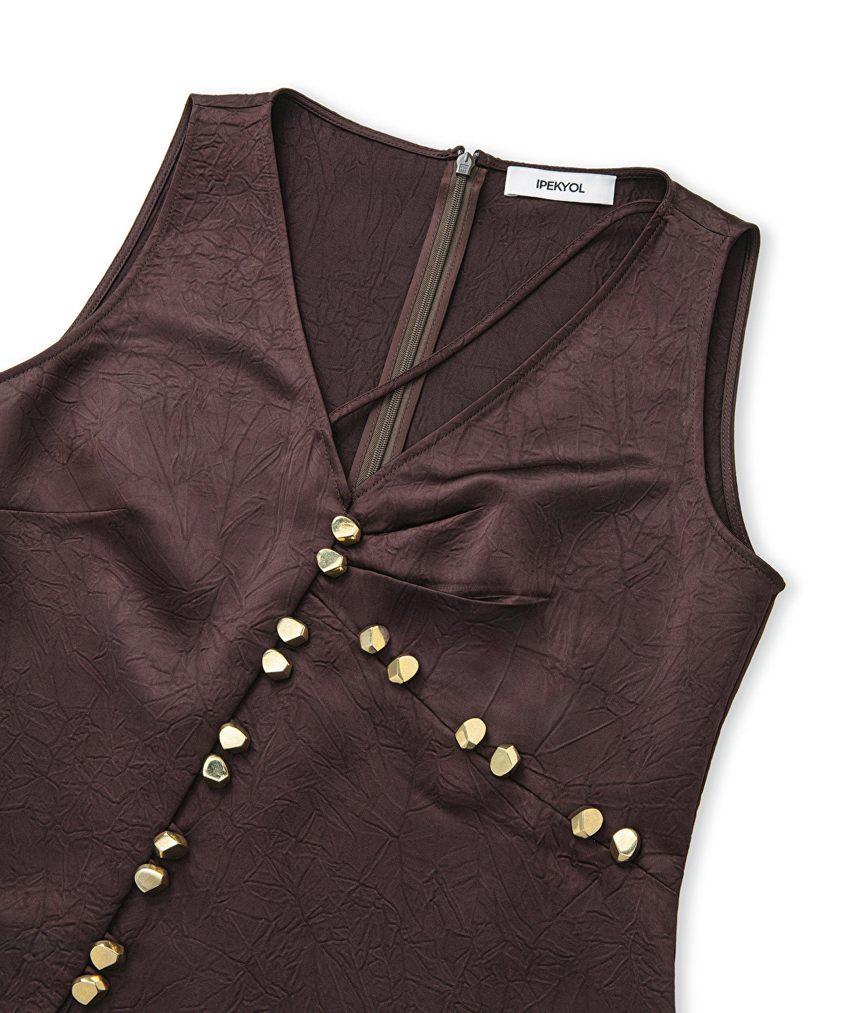 Zoomed Buttoned Blouse
