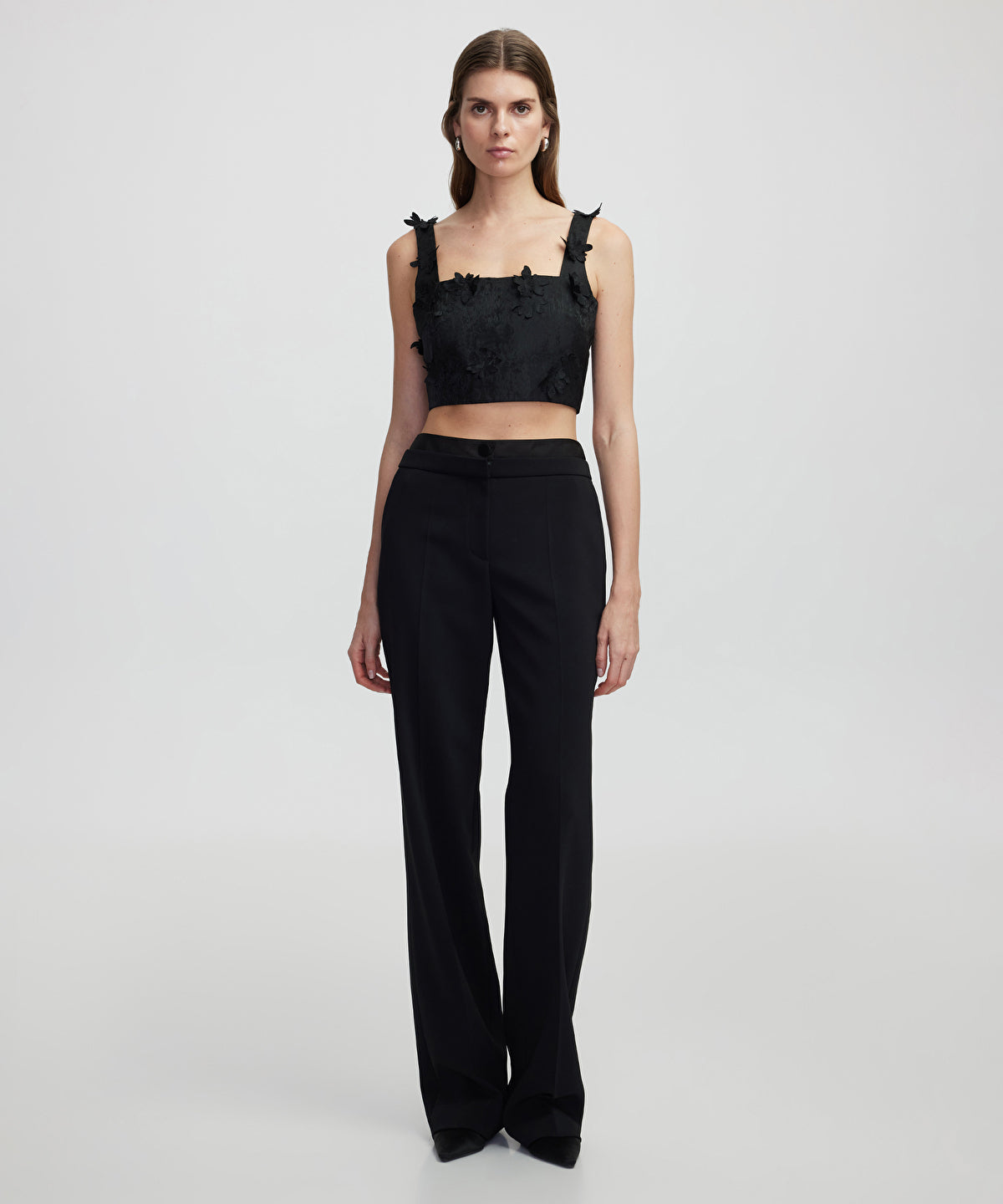 Floral Applique Blouse