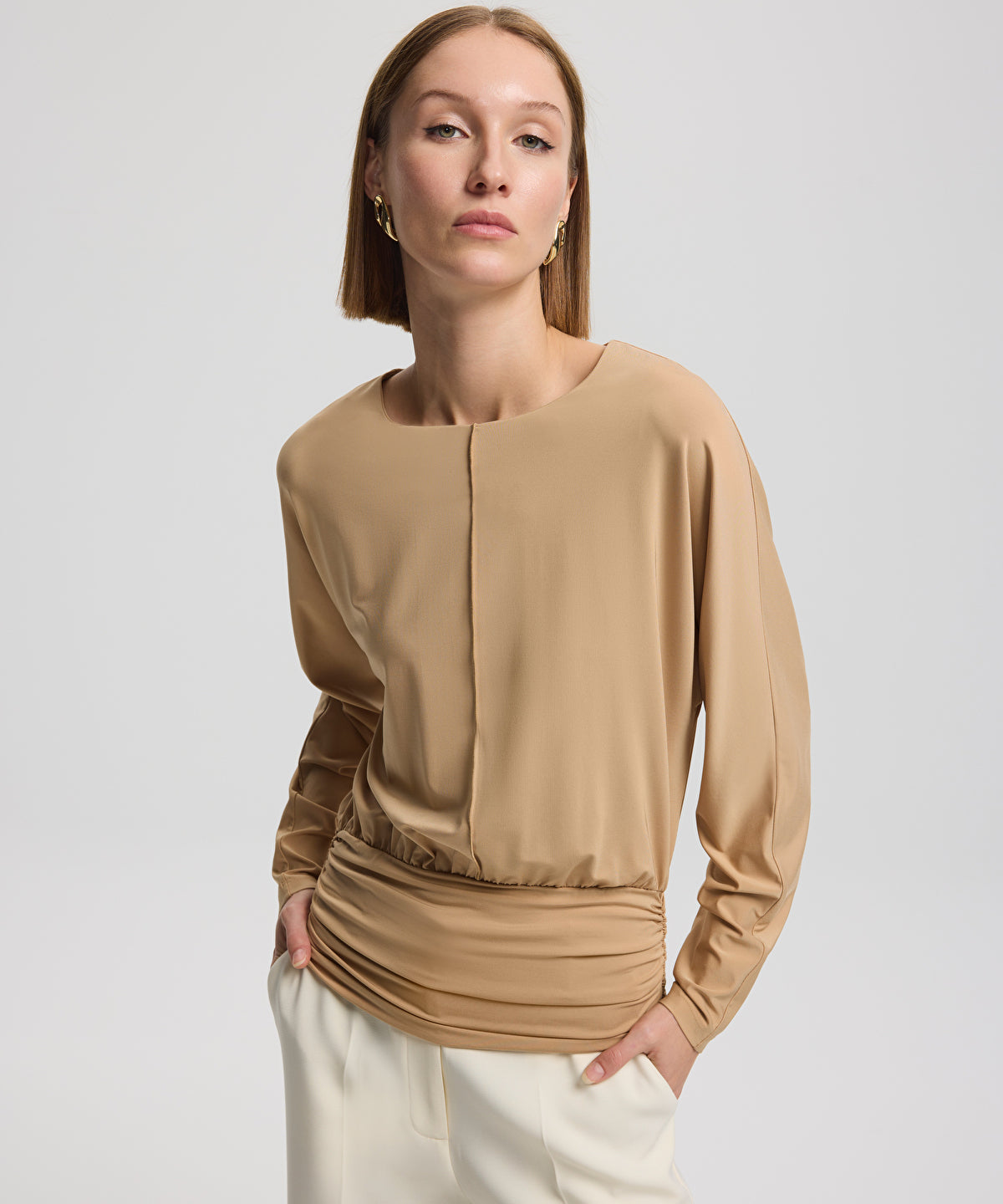 Draped Blouse