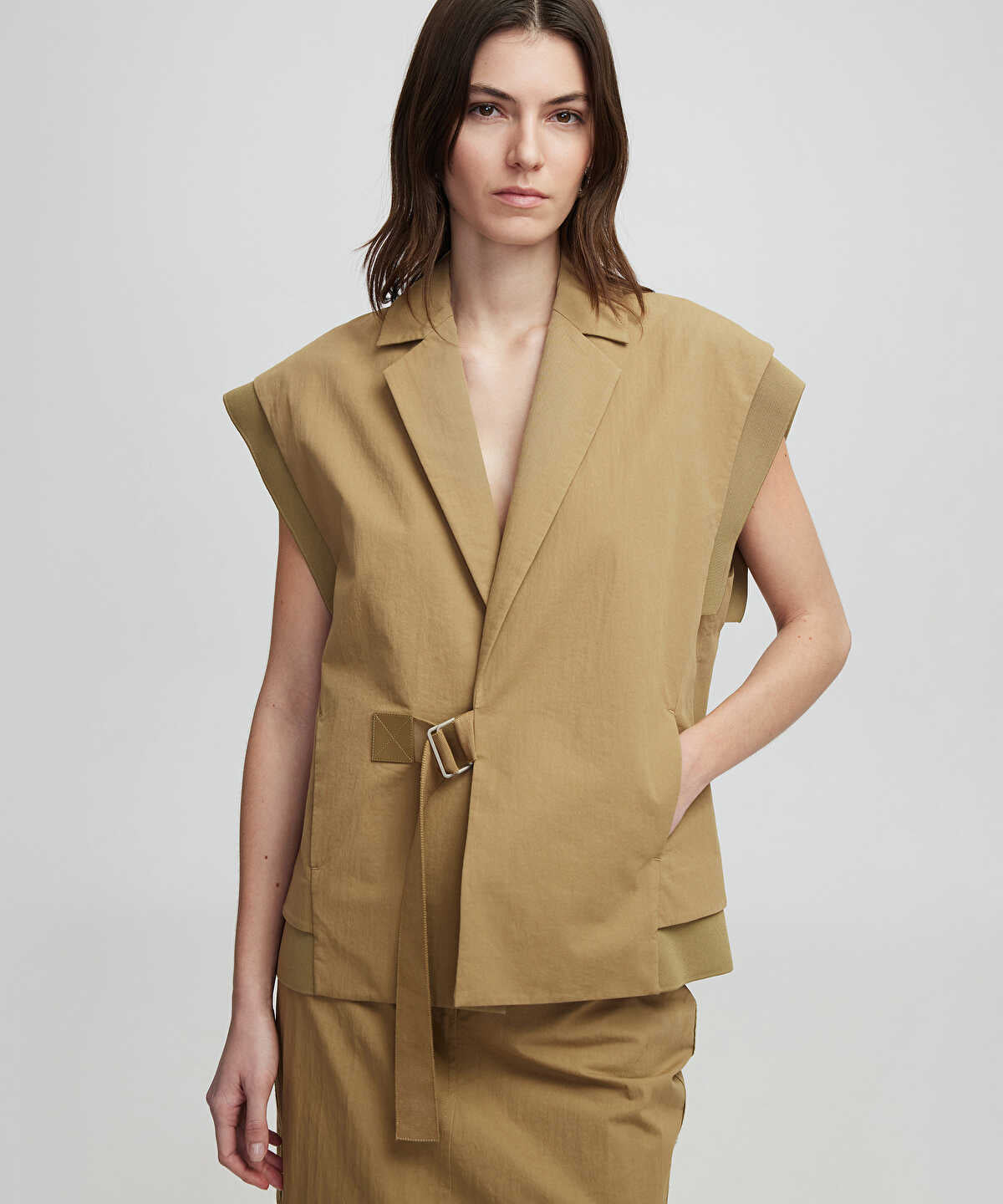 Belted Vest