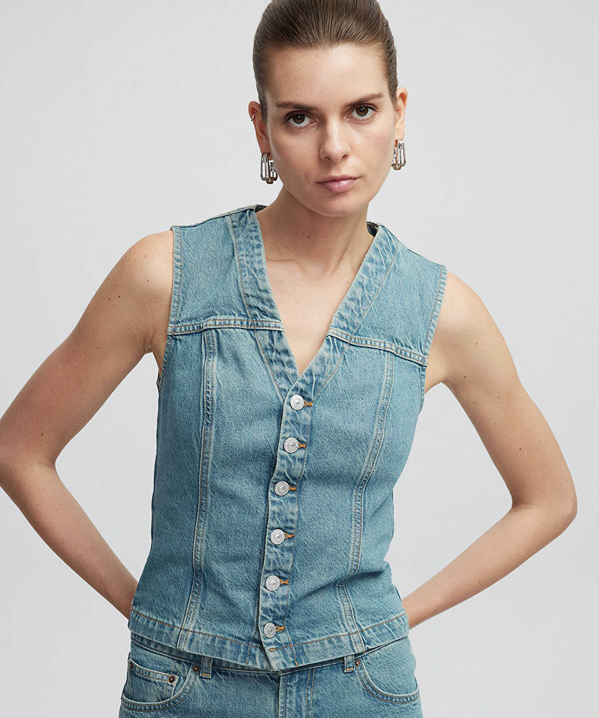 Denim Vest