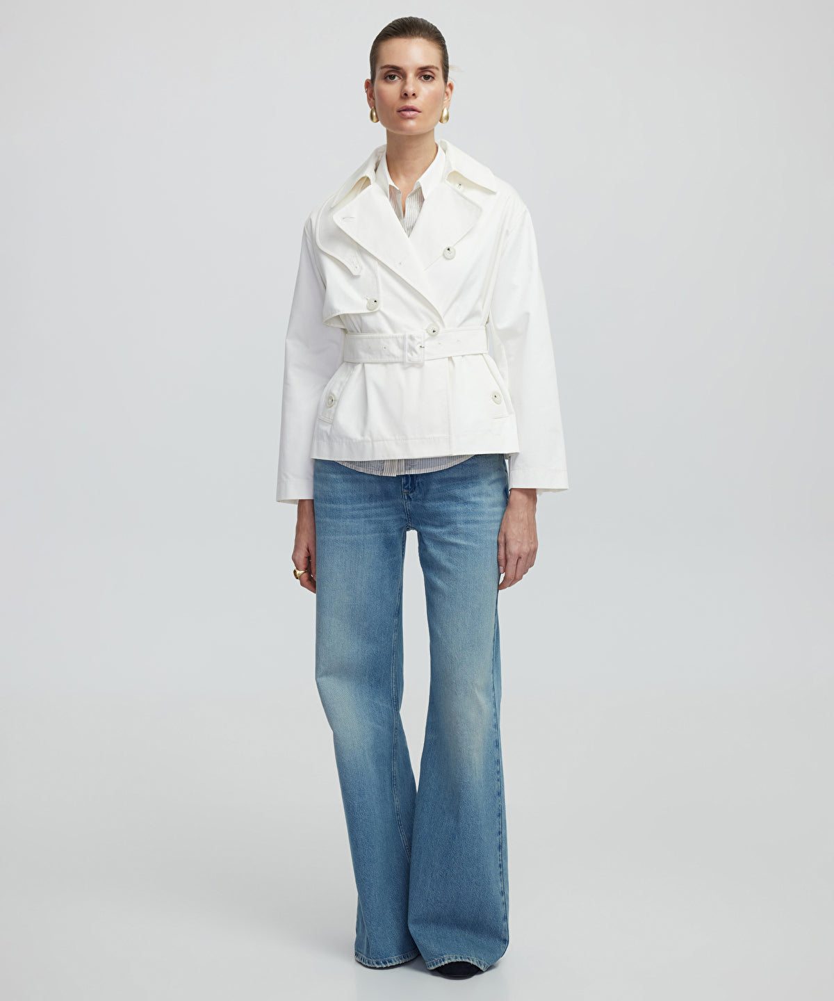 Trench Coat With Belt