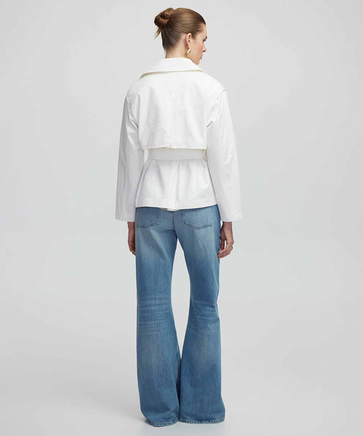 Zoomed Trench Coat With Belt