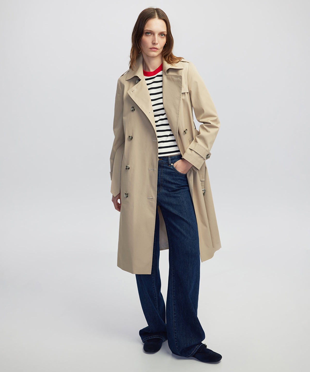 Belted Trench Coat
