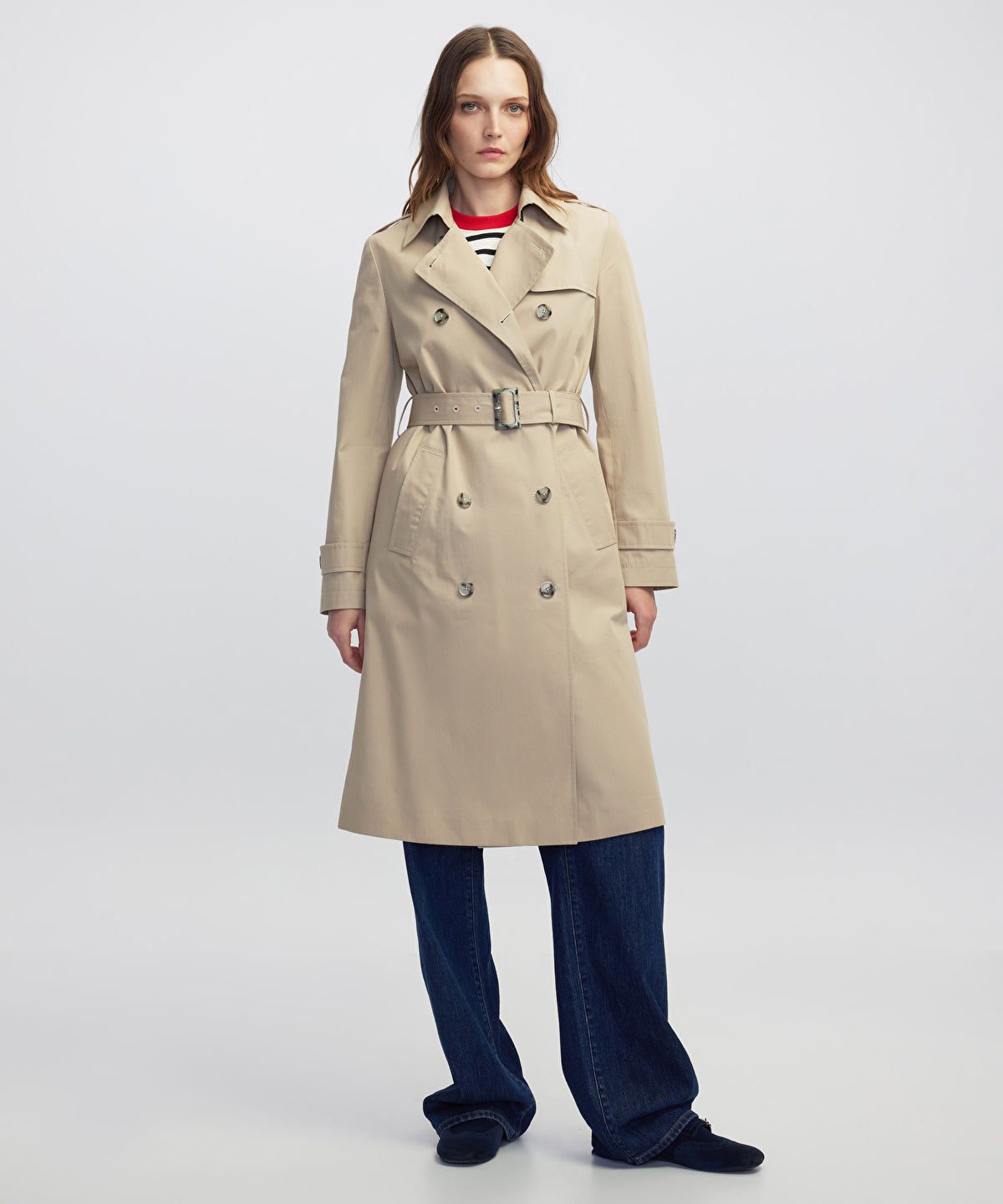 Belted Trench Coat