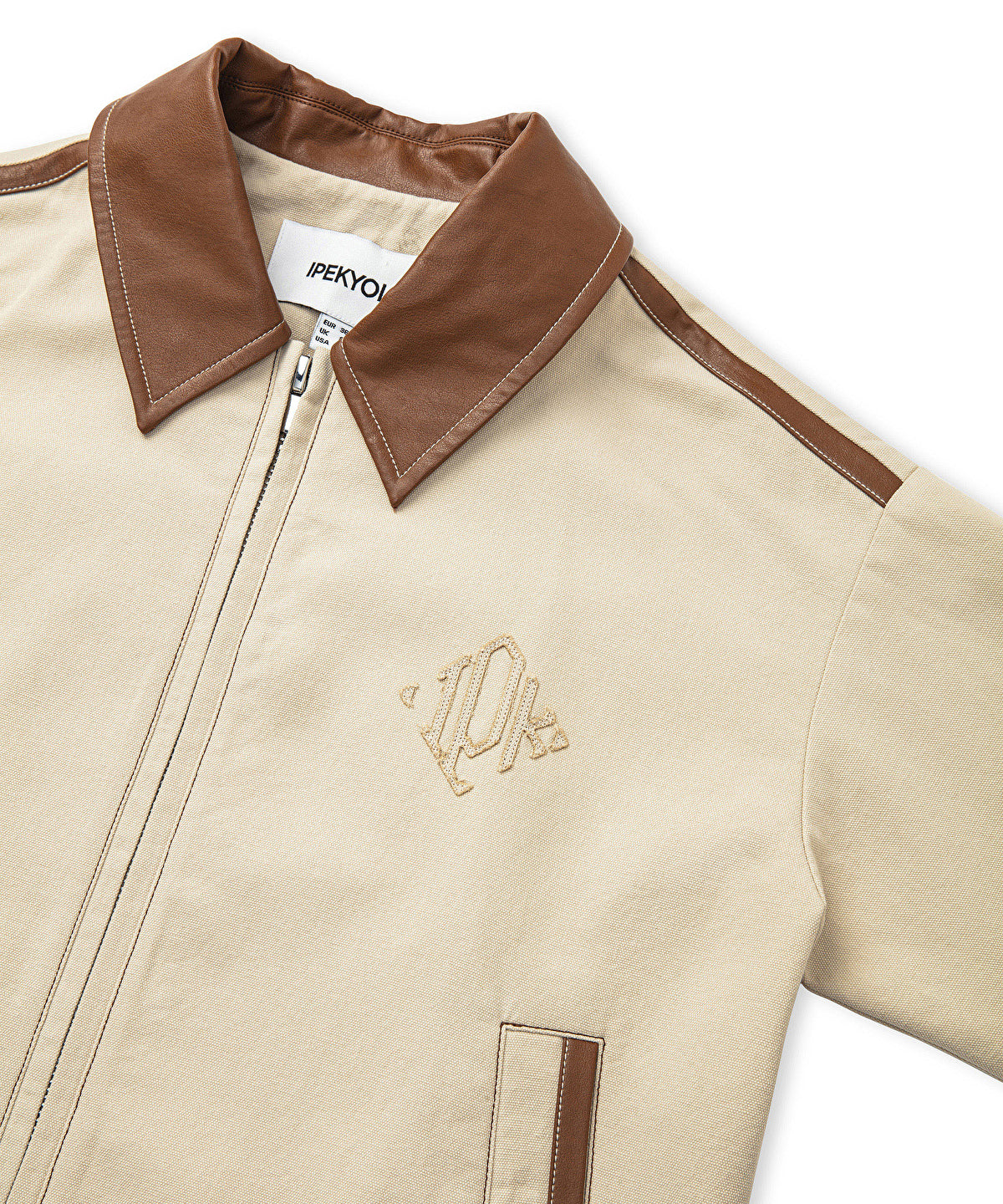 Contrast Collar Coat