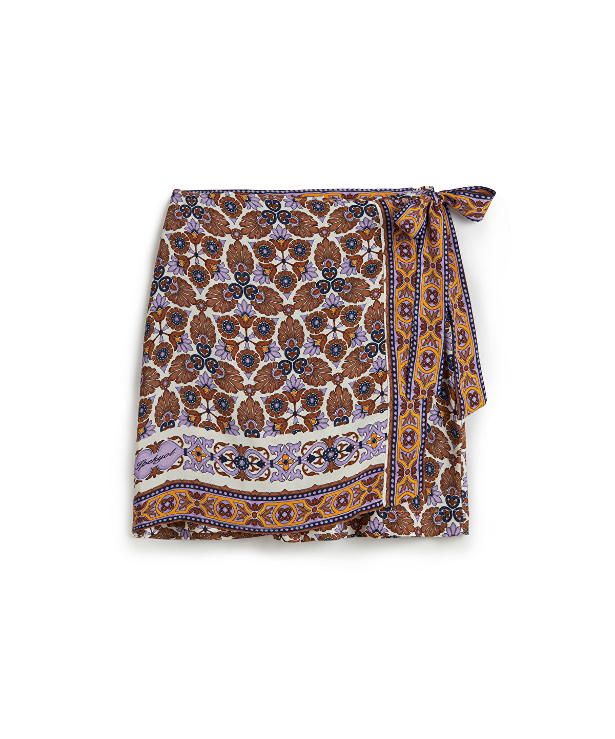 Zoomed Printed Skort