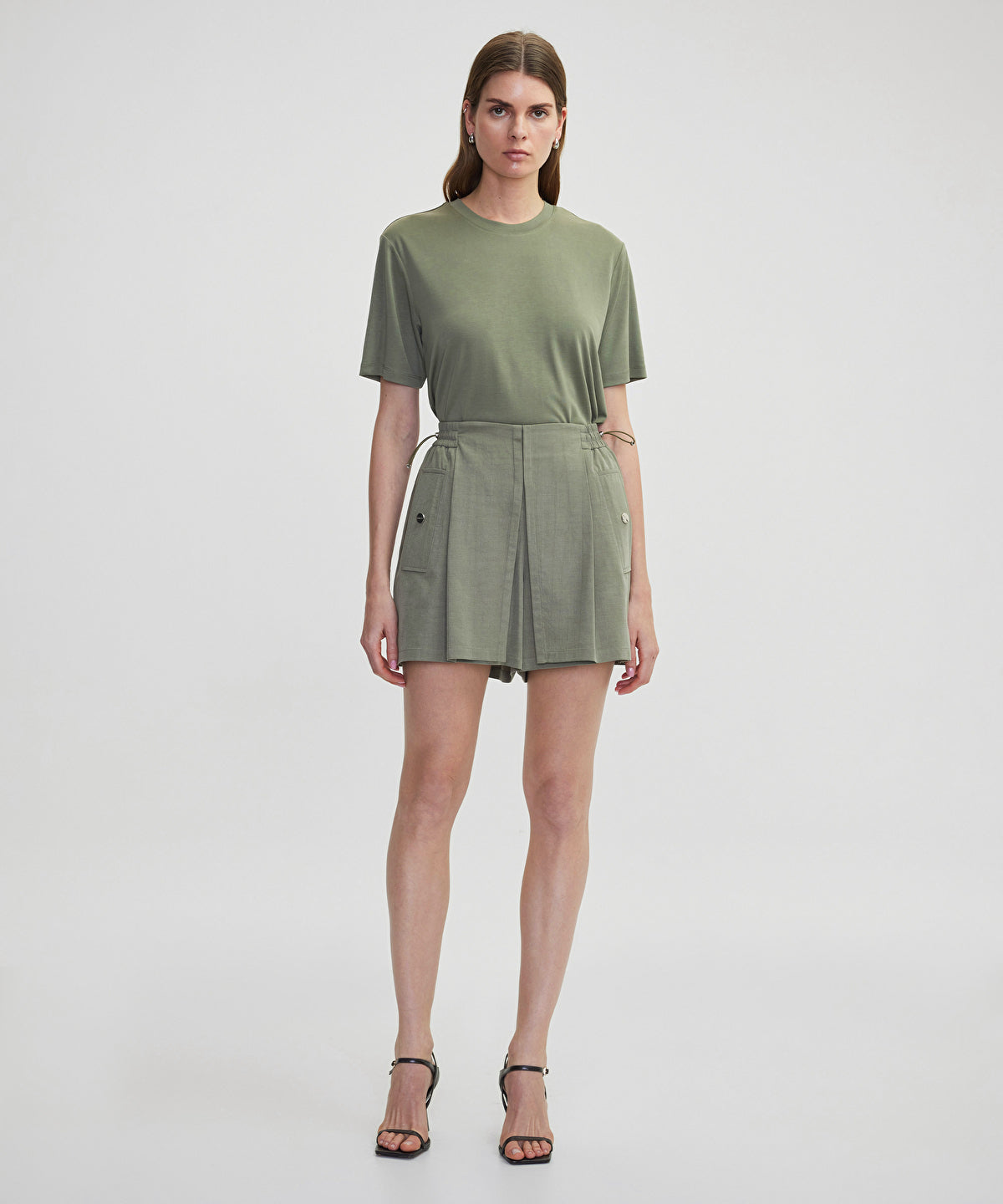 Zoomed Elasticated Waist Skort
