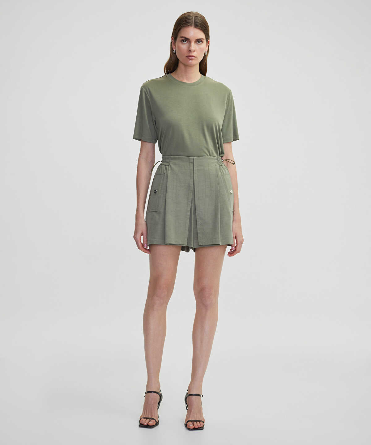 Elasticated Waist Skort