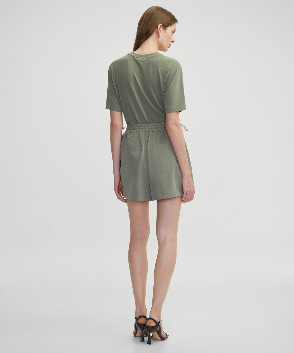 Zoomed Elasticated Waist Skort