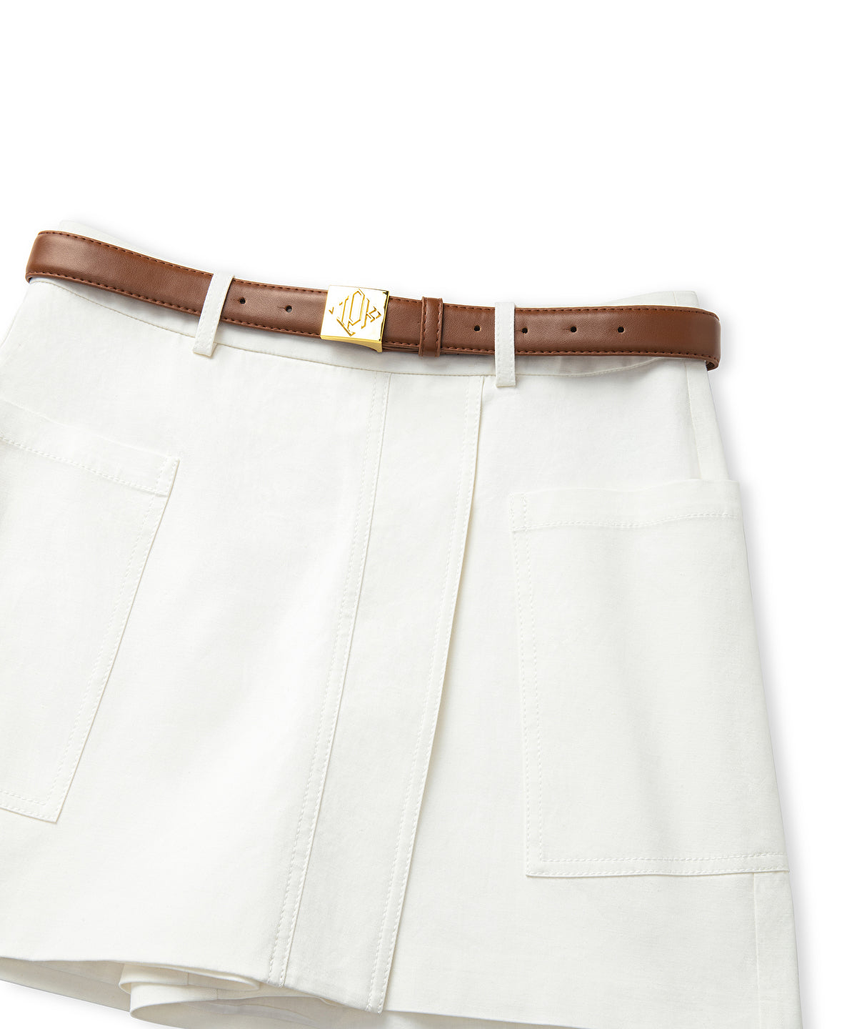 Belted Skort