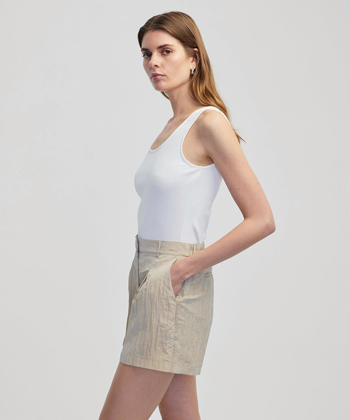 Textured Shorts